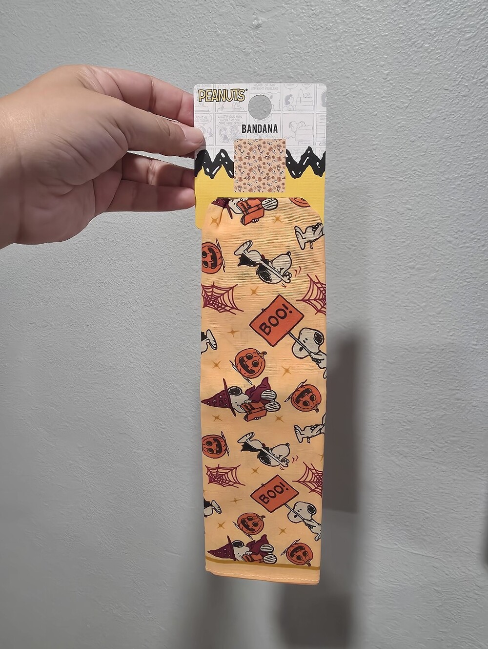 Peanuts Snoopy Halloween Bandana